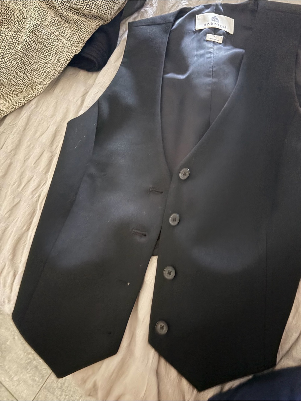 Babaton women Tailored Button-Front Vest